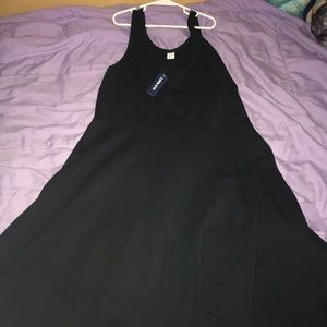 Black tank dress